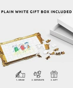 Lucinda's New Framed Drawing Jigsaw Puzzle