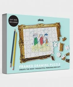 Lucinda's New Framed Drawing Jigsaw Puzzle