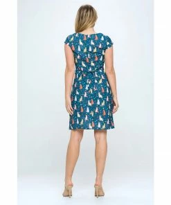 Lucinda's Cats & Hearts Dress New