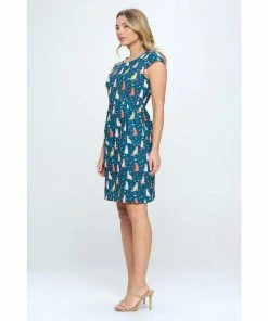 Lucinda's Cats & Hearts Dress New