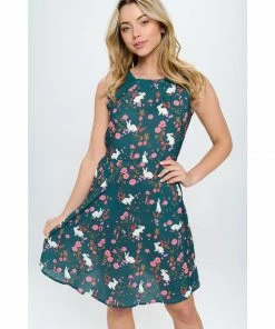 Lucinda's Bunnies In The Garden Dress