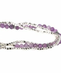 Lucinda's New Delicate Amethyst Wrap Bracelet 7 Lucinda's New Delicate Amethyst Wrap Bracelet
