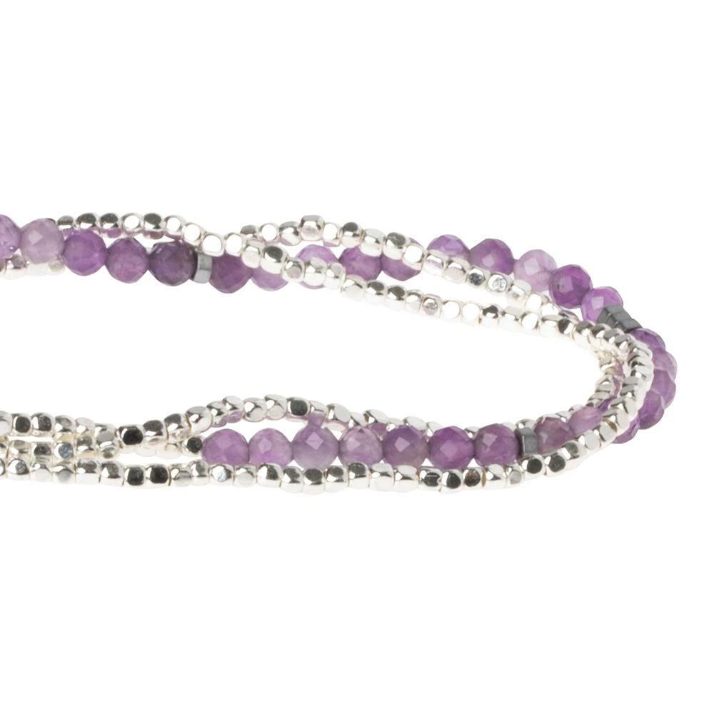 Lucinda's New Delicate Amethyst Wrap Bracelet 5 Lucinda's New Delicate Amethyst Wrap Bracelet