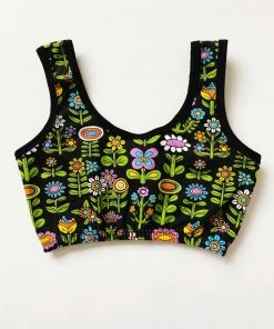 Lucinda's Awesome Blossoms Soft Bra By Nooworks New