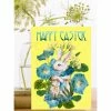 Lucinda's New Floral Easter Rabbit Card