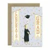 Lucinda's New Balancing Dog Grad Card