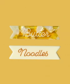 Lucinda's Butter Noodles Hair Clips New