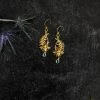 Lucinda's Bee & Laurel Earrings