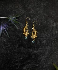 Lucinda's Bee & Laurel Earrings