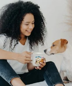 Lucinda's Be Nice To Me Dog Mug