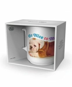 Lucinda's Be Nice To Me Dog Mug