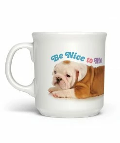 Lucinda's Be Nice To Me Dog Mug
