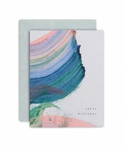 Lucinda's New Swirl Birthday Card