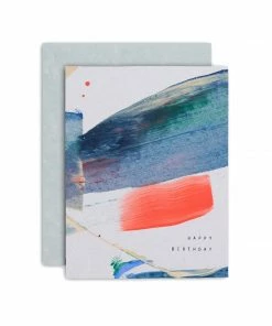 Lucinda's New Swirl Birthday Card