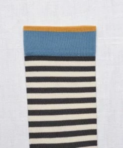 Lucinda's Black & White Striped Socks