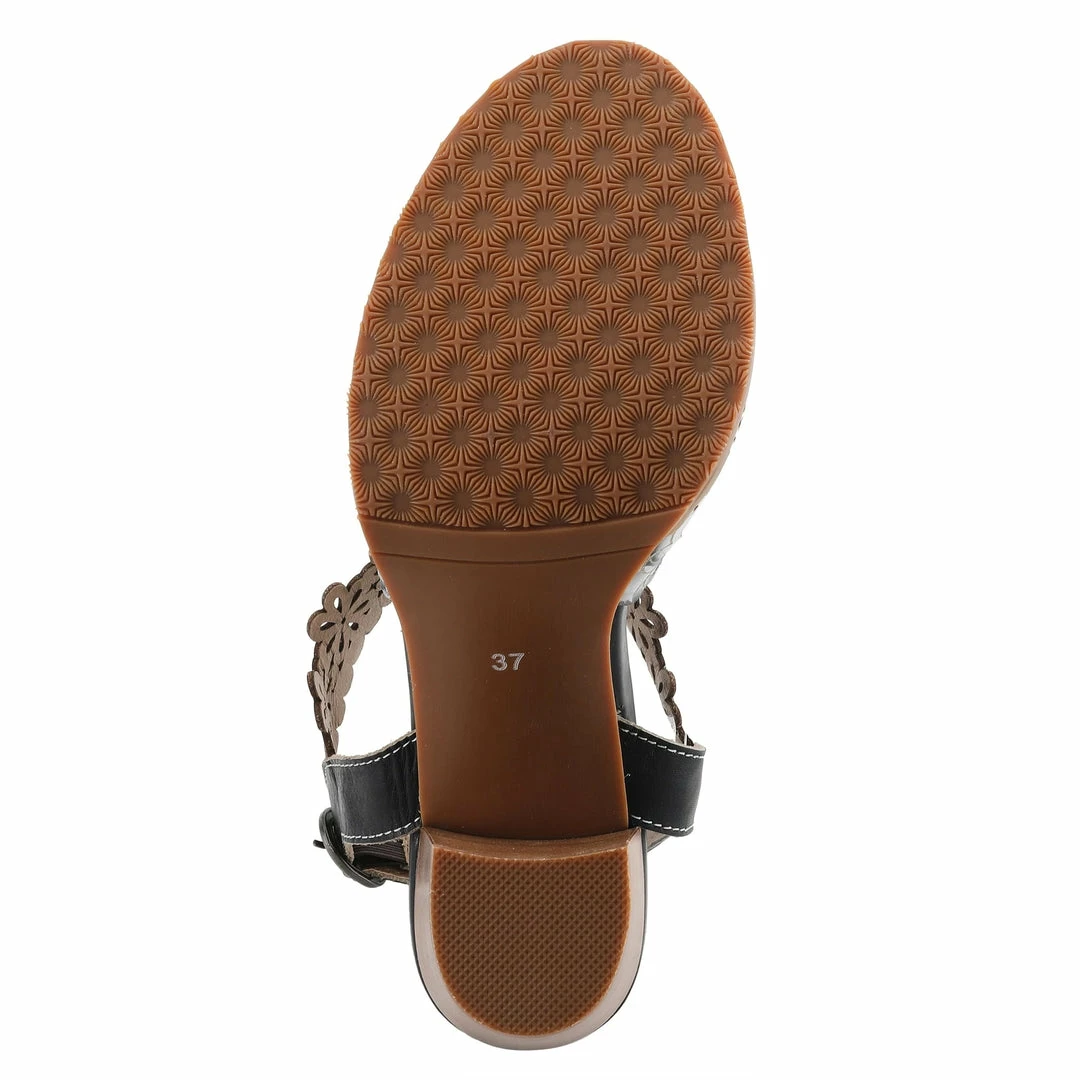 Lucinda's Black Multi Floradacious Sandal New 7 Lucinda's Black Multi Floradacious Sandal New