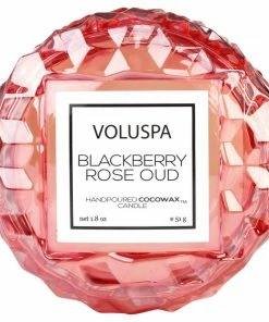 Lucinda's Blackberry Rose Oud Macaron Candle