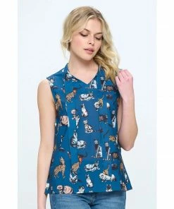 Lucinda's Cats And Cats And Cats Top