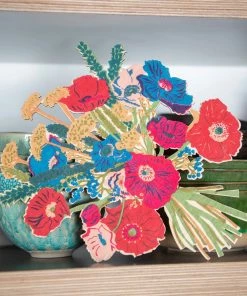 Lucinda's Bouquet Wooden Print