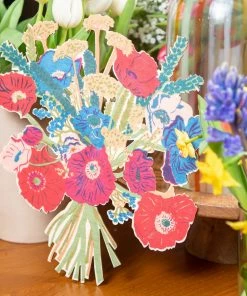 Lucinda's Bouquet Wooden Print