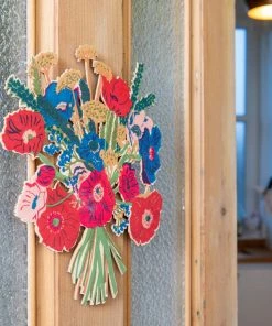 Lucinda's Bouquet Wooden Print