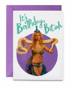 Lucinda's Britney Birthday Bitch Card New