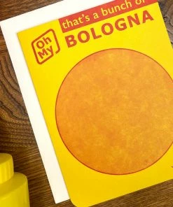 Lucinda's Bunch Of Bologna Card New
