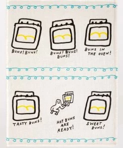 Lucinda's Wichita Hot Buns Dish Towel