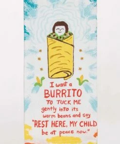 Lucinda's Wichita I Want A Burrito Dish Towel New