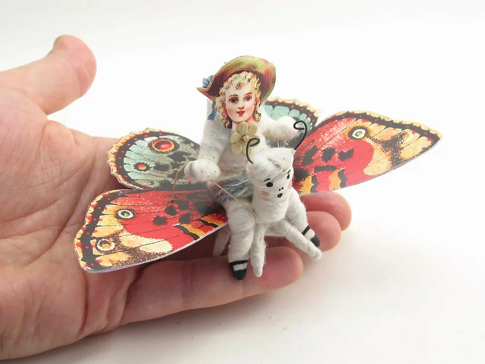 Lucinda's Butterfly Rider Ornament/Figure 5 Lucinda's Butterfly Rider Ornament/Figure