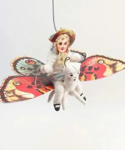 Lucinda's Butterfly Rider Ornament/Figure