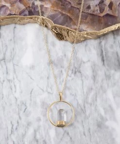 Lucinda's Crystal Point Necklace