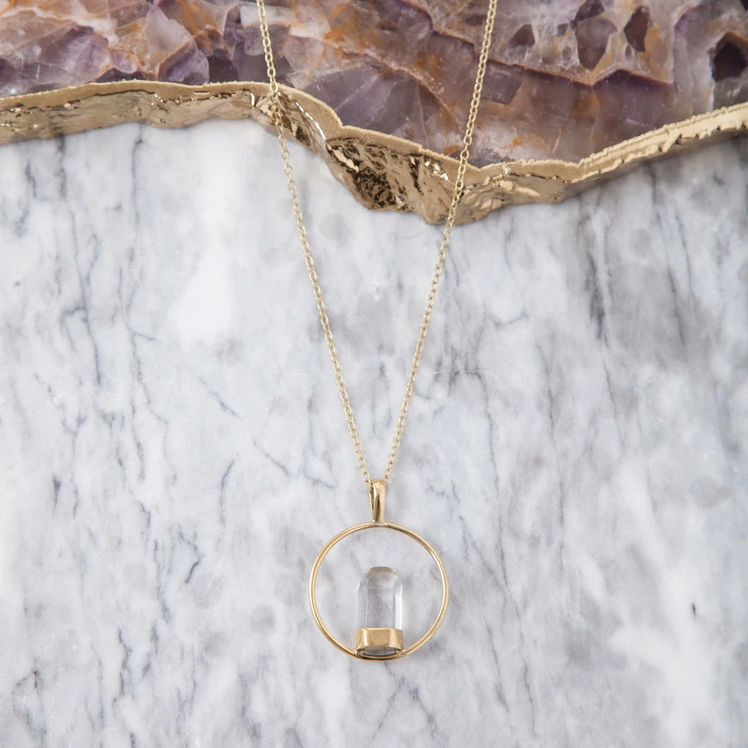 Lucinda's Crystal Point Necklace 3 Lucinda's Crystal Point Necklace