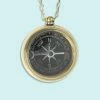 Lucinda's Trailblazer Compass Necklace New