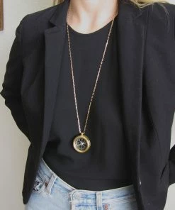 Lucinda's Trailblazer Compass Necklace New 8 Lucinda's Trailblazer Compass Necklace New