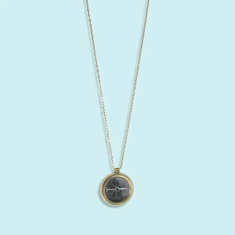 Lucinda's Trailblazer Compass Necklace New 6 Lucinda's Trailblazer Compass Necklace New