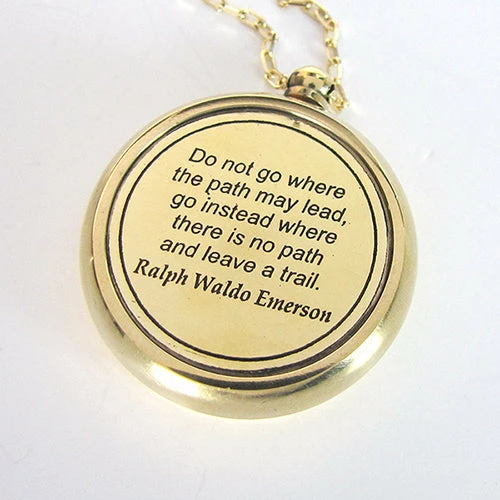 Lucinda's Trailblazer Compass Necklace New 4 Lucinda's Trailblazer Compass Necklace New