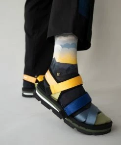 Lucinda's New Cabin Sunrise Socks