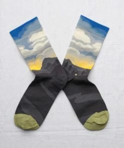 Lucinda's New Cabin Sunrise Socks
