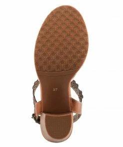 Lucinda's Camel Multi Floradacious Sandal