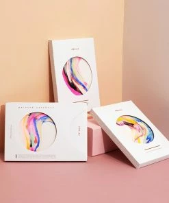 Lucinda's Candy Swirl Hand Painted Notebook New