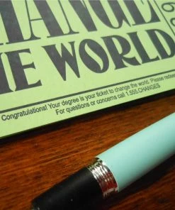 Lucinda's Change The World Ticket Grad Card