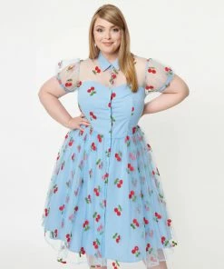 Lucinda's Cherry Hollie Dress New 9 Lucinda's Cherry Hollie Dress New