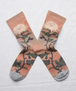 Lucinda's Chrysanthemum Socks