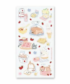 Lucinda's Kawaii Pet Picnic Stickers