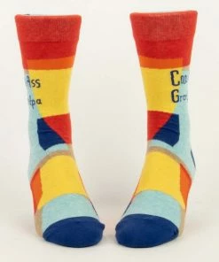 Lucinda's Wichita Cool-Ass Grandpa Men's Socks New