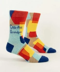 Lucinda's Wichita Cool-Ass Grandpa Men's Socks New
