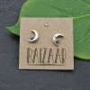 Lucinda's New Crescent Moon Studs