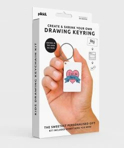 Lucinda's New Drawing Shrink Key Chain Kit