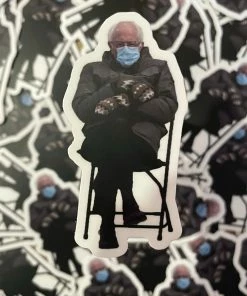 Lucinda's Bernie Sanders Ala Chair Sticker